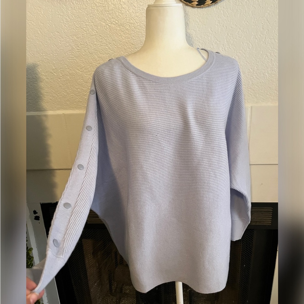 Super soft and cute baby blue sweater